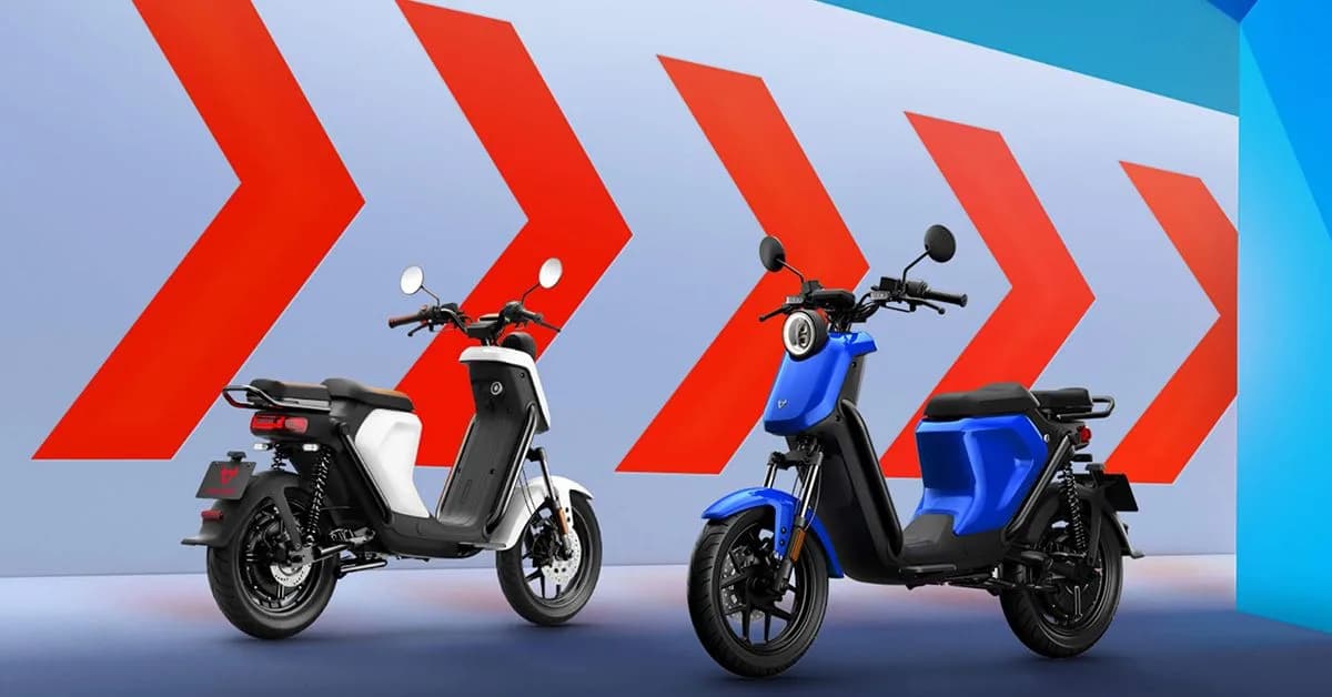 NIU UQi GT in the manufacturer's official photograph.