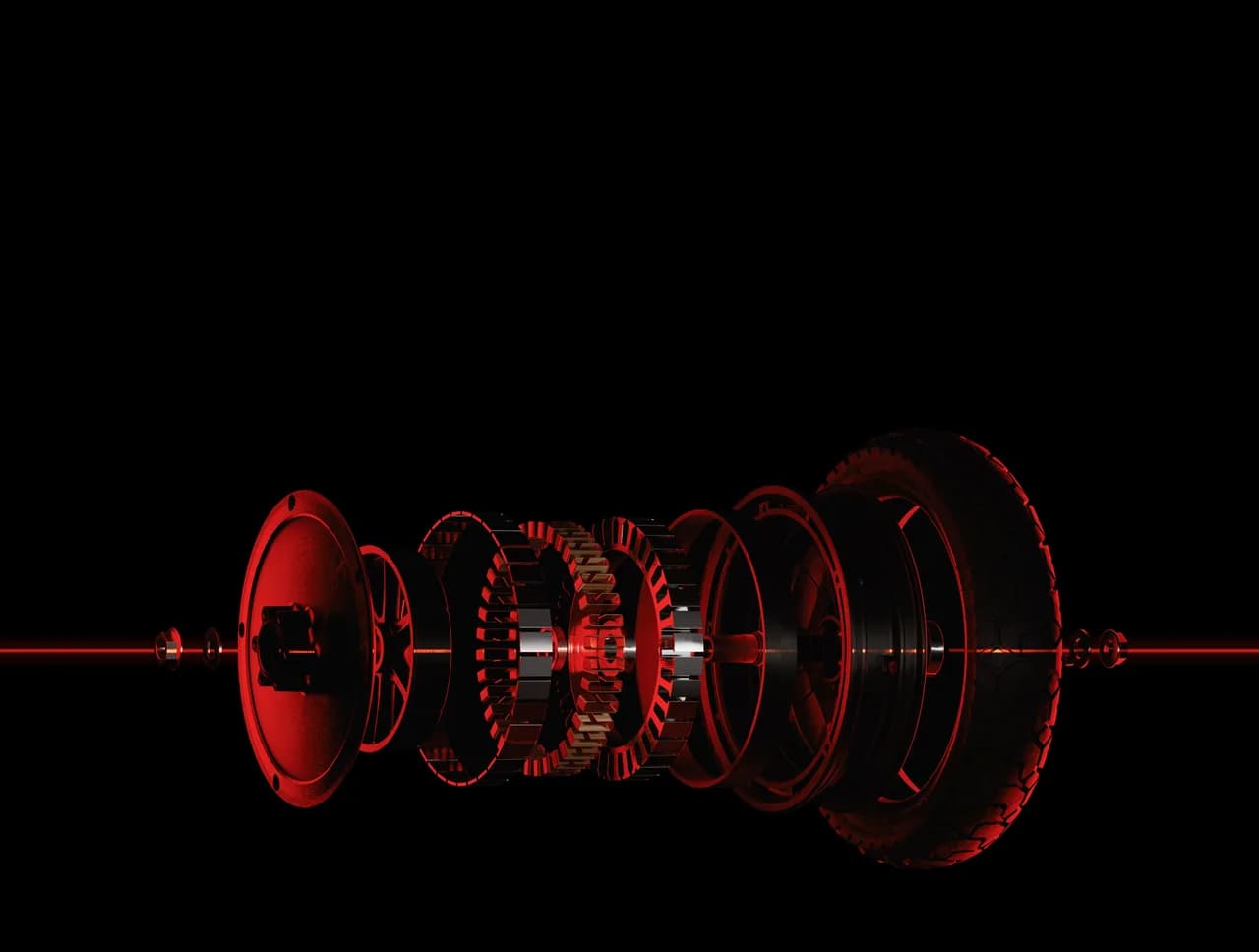 Segway Ninebot KickScooter ZT3 Pro trong ảnh chính thức.
