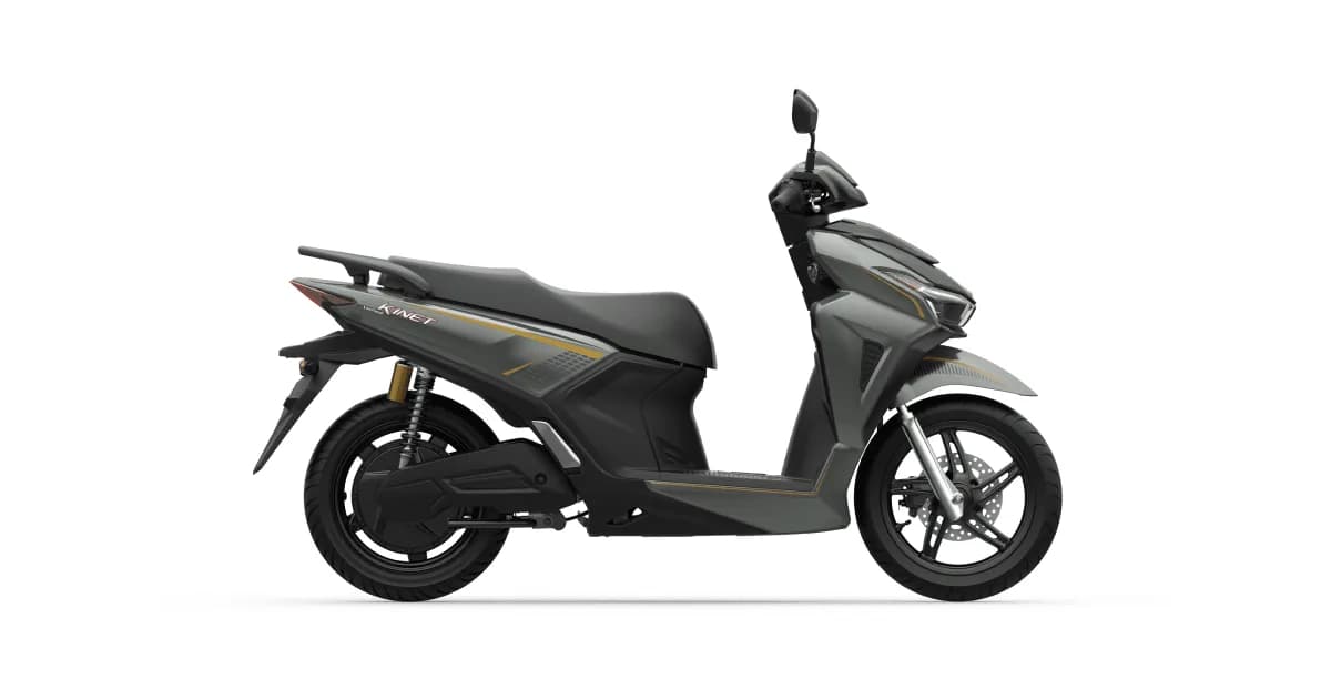VinFast Kinet bản Đỏ Đen trong ảnh chính thức.