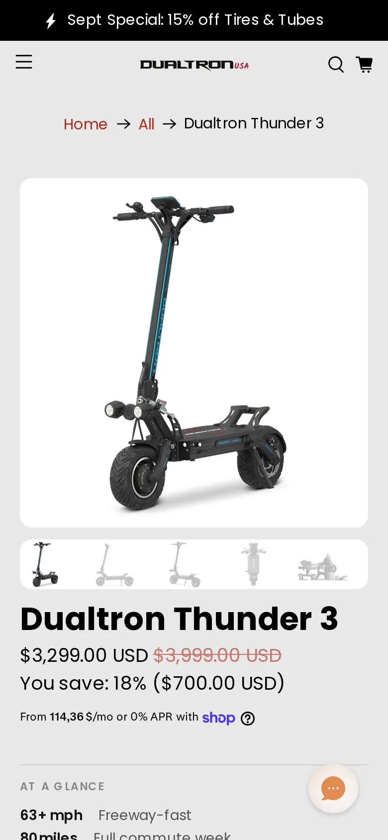 Trang Thunder 3 ở khổ điện thoại.
