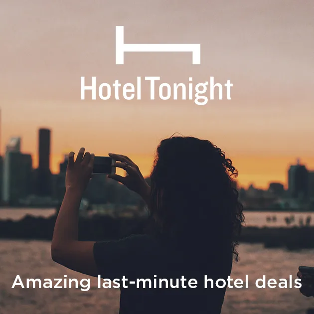 HotelTonight's landing page: the social preview image it publishes