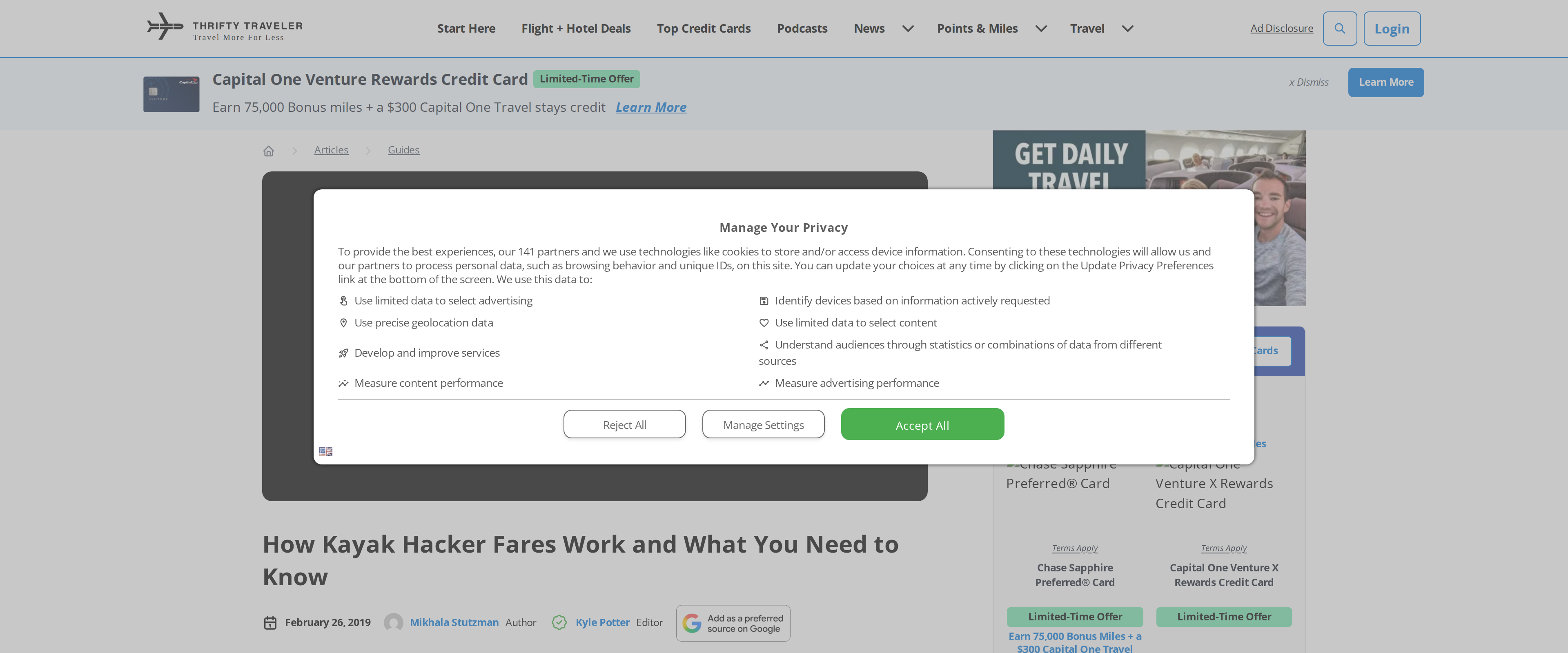 How Kayak Hacker Fares work, an independent guide explaining the one-way ticket combination