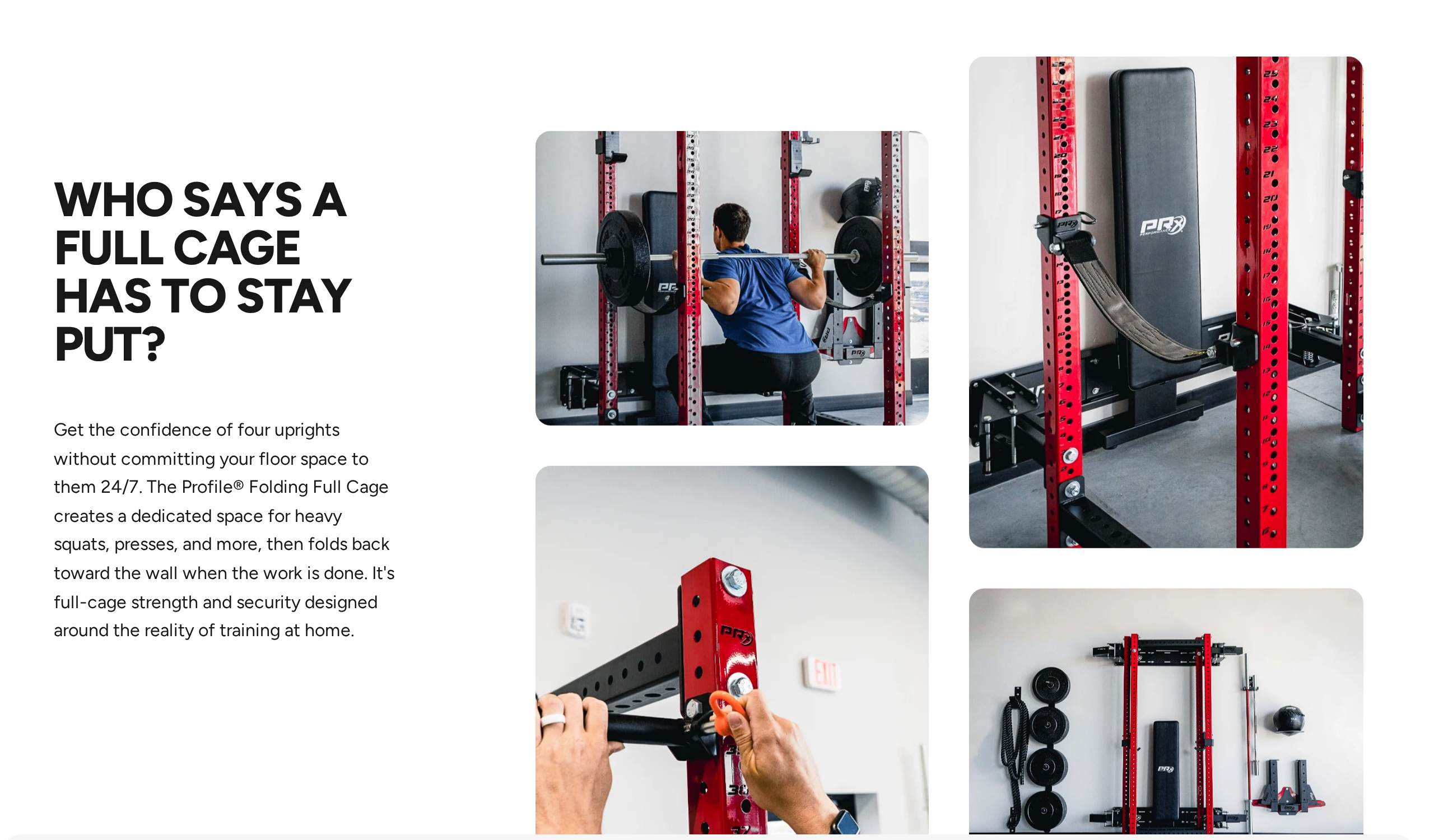 Photos from the maker's page of squat, wall plate and storage views