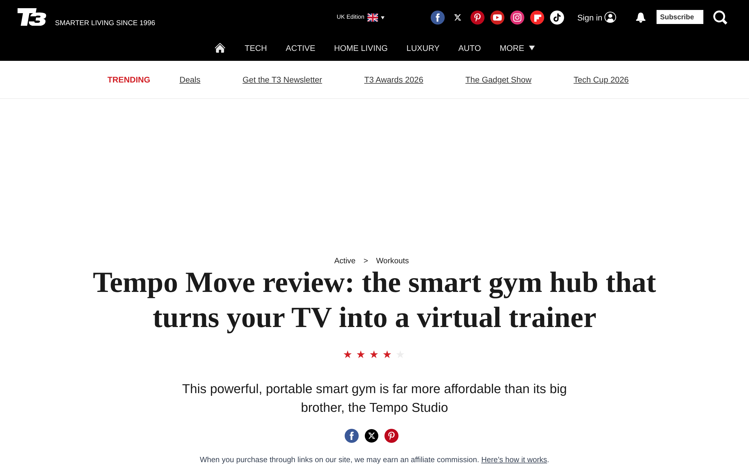 T3's review of Tempo Move, rated four stars